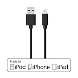 iPhone Cable, LABC Lightning to USB Cable (Apple MFi Certified) - 4 Feet (1.2M) for iPhone 7/7 Plus, 6/6 Plus, 6s/6s Plus, 5s/5c/5, iPad Pro/Air 2, iPad mini 4/3/2 (LABC-506 BLUE)