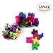 Mseeur 12pack Mini Colorful 3D Shape Puzzle Pencil Erasers for School Supplies, Party Favors, Games & Activities.(Two Style)
