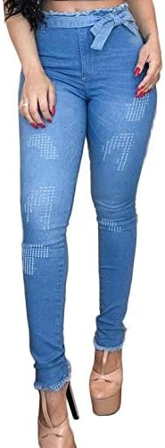 calça com laço na cintura