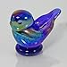 Bluebird of Happiness Terra Studios Limited Edition Rainbow Art Glass Figurine Studio Signed & Dated