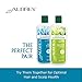 AUBREY Tea Tree & Primrose Shampoo | Tones & Calms Oily Scalp | Blue Green Algae & Evening Primrose | 75% Organic Ingredients | Oily Hair | 11oz