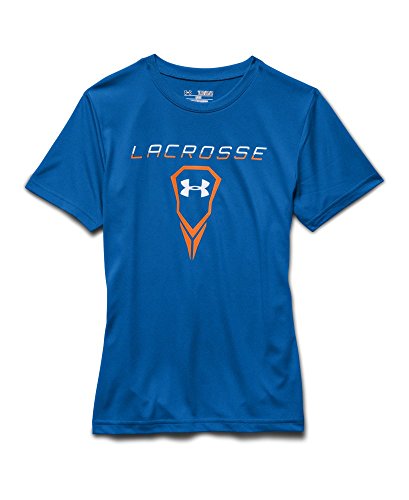 Under Armour Big Boys' UA Lacrosse Icon T-Shirt Youth Large SUPERIOR BLUE