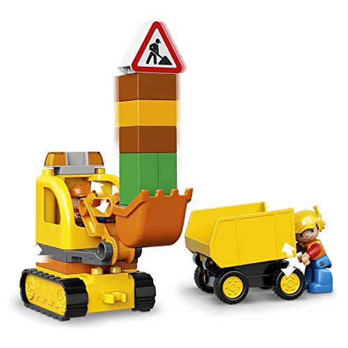 LEGO DUPLO 10812 - Bagger & Lastwagen | Kleinkind Spielzeug ab 2 Jahren – Bild 6