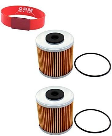 SPM 2PCS Oil Filter for Hydro Gear 71943 Transmission Filter Kit with O-ring 5101987X2 5101987X2YP