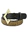 DC Comics Suicide Squad Harley Quinn Black & Gold Studded Cosplay Belt Medium