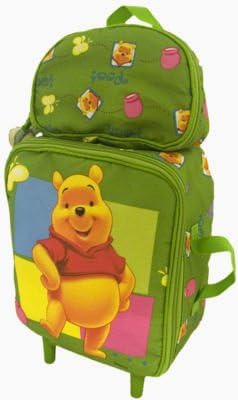 winnie the pooh rolling suitcase