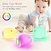 Kids Night Light, Miroco Baby Night Light with Color Changing Mode & Dimming Function, USB Rechargeable Toy-Grade Nursery Lamp with Touch Control & 1 Hour Timer, 100 Hours Runtime