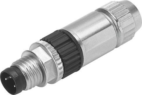Festo NECU-S-M8G3-HX Plug, M8 X 1 mm Connection, 3-pin