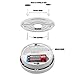 Smoke Detector,3 Packs Photoelectric Smoke Alarm Fire Alarm with Light Sound Warning 9V Battery (Included) Powered Fire Safety for Home Hotel School etc Passed UL Certification
