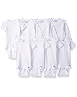 Baby 8 Pack White Onesies