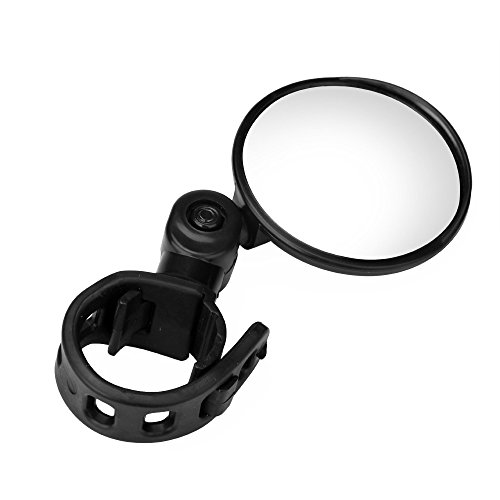 Muranba Universal Mini Rotaty Rearview Handlebar Glass Mirror for Bike Bicycle Cycling - Thumbnail 3