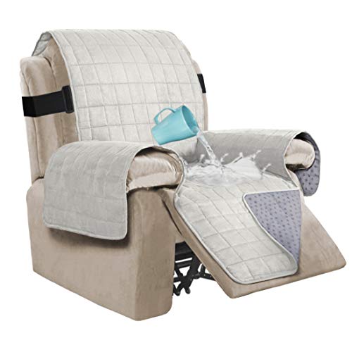 100 Waterproof Suede Recliner Chair Cover Recliner Slipcover Recliner