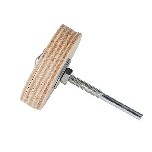 Sharpening Wheel Stropping 3" Wheel Leather Wheel Honing Wheel Leather