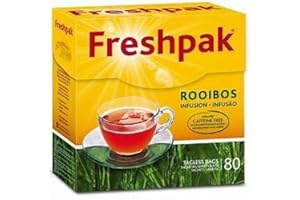 Freshpak Rooibos Infusion Tea (2 pack) (80 tagless tea bags)