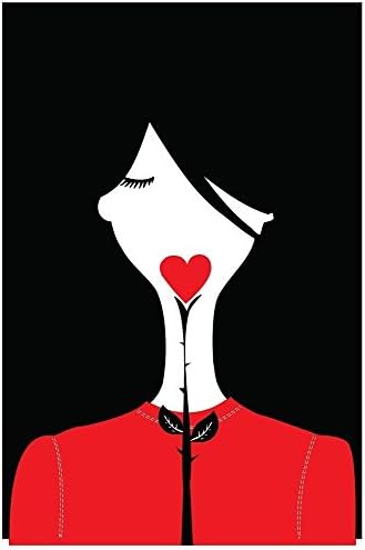Rose Red Hand Silkscreen Printed Art Print