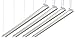 HyperSelect LED Shop Lights, 4ft Garage Utility LED Light Integrated Fixture, 35W (100W Eq.), 3800 Lumens, 4000K, DLC 4.2, Clear Cover - Perfect for Garages, Workshops, Warehouses and Barns - 4 Pack