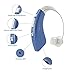 Britzgo Premium Hearing Amplifier for Adults and Seniors, Aids in Hearing, Rechargeable Battery with 50 Hour Life Per Charge, 2 Frequency Modes, Fits Either Ear, BTE (Pack of 2)