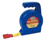 Learning Resources Play Tape Measure, 3 Feet Long, Construction Toy, Easy Grip, Ages 4+