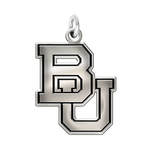 Boston Terriers 1" Sterling Silver Cut Out Logo Charm