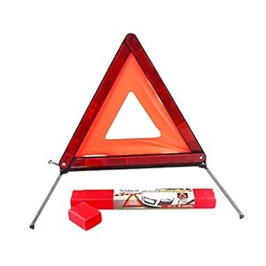 CARALL Driehoek voor noodgevallen, inklapbaar, E27 27R031004, verpakking met kleinere afmetingen, voor noodgevallen in…