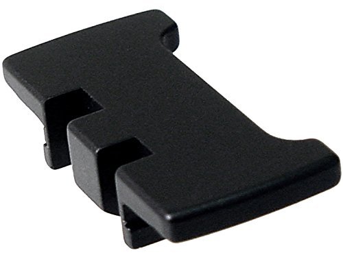 NDZ Performance for Glock Rear Ambi Speed Slide Racker Plate MOS Optics Black for Gen 1-5 Most Models Laser Engraved Image: Lacrosse Sticks Crossed