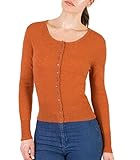 Wool Overs Women's Cashmere & Merino Crop Crew Cardigan