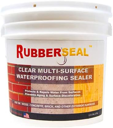 Rubberseal Liquid Rubber Clear Glaze Sealer 1 Gallon