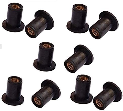 RD350LC Fairing/Screen M5 Well Nuts (pack of 10)