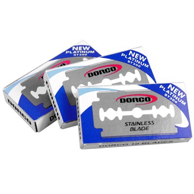 Dorco New Platinum ST300 Double Edge Shaving Replacement Str