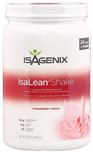 Isagenix Isalean Shake Dutch Chocolate French Vanilla Strawberry Protein Shake (Strawberry)