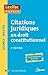 Citations juridiques en droit constitutionnel (Lexifax outils) by 