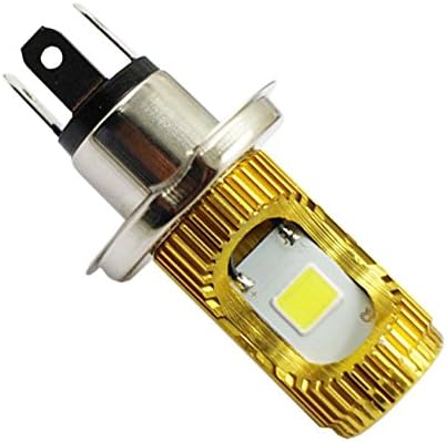 BYOPTO 1 Pcs DC12-36v 2400LM White 6000k H4/HS1/9003/HB2 LED E-bike Electric Bike Motor/Moped/Scooter/ATV Headlight High Low Beam H/L Snowmobile work lamp snow motorcycle lamp