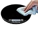 Weigh To Go! Digital Food Scale - Black Digital Kitchen Scale Measures Lb, Oz, Ml and Gram Scale Features Easy Clean Smooth Glass Top, Touch Button Operation, Tare Button and Super Sleek Low Profile