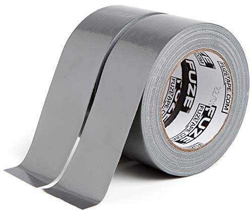 New: Heavy Duty Silver Duct Tape - 2 Roll Multi Pack Industrial Lot – 30 Yards x 2 inch Wide – Large Bulk Value Pack of Grey Original Extra Strength, No Residue, All Weather. Tear by Hand - Thumbnail 2