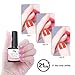 MelodySusie Gel Base and No Wipe Top Coat Set - Long Lasting, Shiny Finish, Soak Off LED Gel Nail Lacquer for Color Gel, Polygel, Dip Powder, Manicure, Pedicure, 2 x 8ml