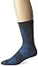 Wrightsock Men's Merino Coolmesh II Crew, Grey/Blue, Large
