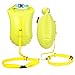 ESONE Swim Buoy - Swim Safety Float and Dry Bag for Open Water Swimmers Triathletes Snorkelers Surfers Safe Swimming Training 15L (Yellow)