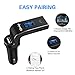 FM Transmitter, LDesign Bluetooth Wireless in-Car FM Radio Adapter Car Kit with Hand Free Call | Stereo 4 Modes Music Play | TF Card &U-Disk Reading Applicable for All Smart Phones -Black