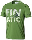 Columbia Youth Boys PFG Finatic Short Sleeve Shirt, Moisture-Wicking, UV Protection