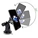 TechMatte Car Mount, ProGrip (2nd Gen) Universal Dashboard and Windshield Car Mount Holder/Cradle (Black) for The Apple iPhone 6, 6S 5, LG G4, Samsung Galaxy S6 with Super Suction Sticky Gel Pad
