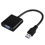 Cybbo USB to VGA Adapter, Multi-display Video VGA Converter USB 3.0 to VGA Adapter for Windows 10/ 8.1/ 8/ 7 Built-in Driver,No Need CD Driver