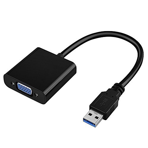 Cybbo USB to VGA Adapter, Multi-display Video VGA Converter USB 3.0 to VGA Adapter for Windows 10/ 8.1/ 8/ 7 Built-in Driver,No Need CD Driver