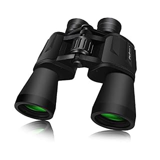 SkyGenius 10 x 50 Powerful Binoculars for Adults Durable Full-Size Clear Binoculars for Bird Watching Travel Sightseeing…