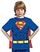 Justice League Child's Superman 100% Cotton T-Shirt - Large