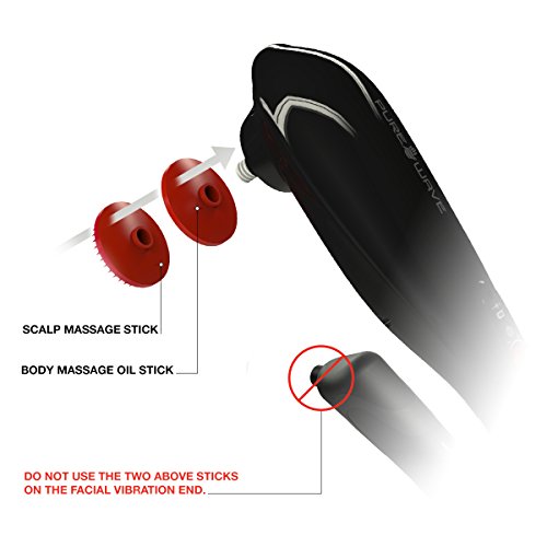 PUREWAVETM CM-07 Dual Motor Percussion + Vibration Therapy Massager (Black) | Official Patented CM-07TM | Treat pain for back, sciatica, neck, leg, foot, plantar fasciitis, tendinitis, arthritis, sports PUREWAVETM CM-07 Dual Motor Percussion + Vibration Therapy Massager (Black) | Official Patented CM-07TM | Treat pain for back, sciatica, neck, leg, foot, plantar fasciitis, tendinitis, arthritis, sports