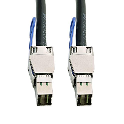 External Mini SAS HD SFF-8644 to Mini SAS High Density HD SFF-8644 Data Server Raid Cable 50cm 12Gbps - Thumbnail 7