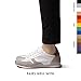 SHEEC - No-Show Hidden Socks for Men (White/ Regular) - SoleHugger ACTIVE 3-Pair Pack