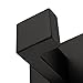 Aothpher Matte Black Classic Wall Hook Stainless Steel Bathroom Towel Coat Hook Kitchen Cloth Hanger Wall Mounted, 1 Pack