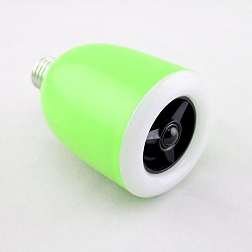 Lumitusi Smart Bluetooth Wireless Multicolored LED Light Bulb with Speaker, for Apple iPhone, iPad and Android Phone (Green)