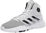 adidas Men's Pro Bounce Madness 2019, White/Black/Solar red, 9.5 M US